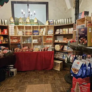 a view of the inside of a store