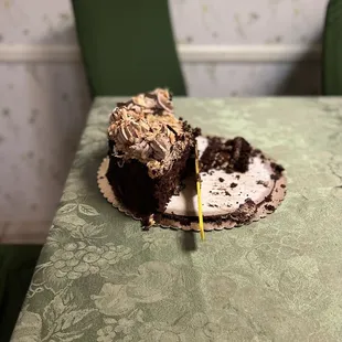 German Chocolate Cake, this was the 10in one.