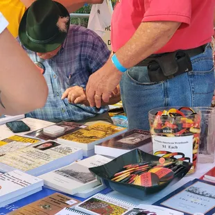 Several vendors at the event.