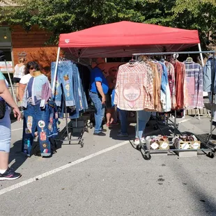 Cute jeans and shirts here