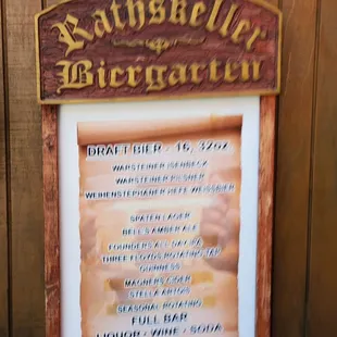 Choices for beer