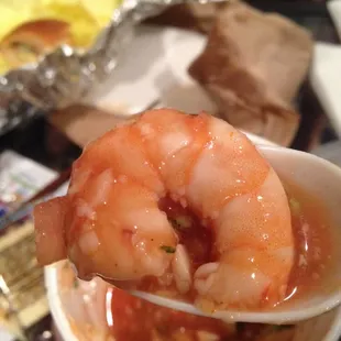 Campechana is really good - whole large shrimp and whole yummy oysters among other things