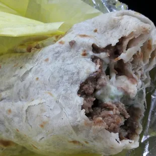Carne asada burrito supreme