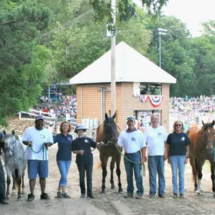 Alpha Omega Veterans Services with Southern Reins Center for Equine Therapy at the 2017 Germantown Charity Horse Show