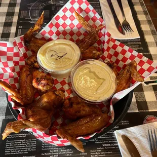 Smoked wings!