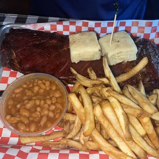 Smoked BBQ Rib Plate