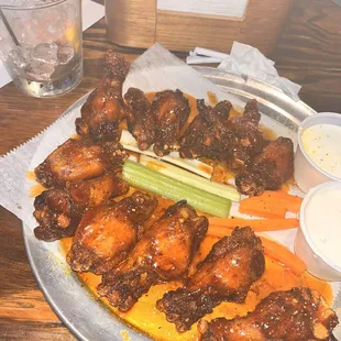 Trifecta wings extra extra crispy