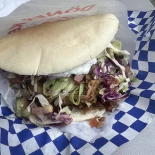 Doner kabab ... chicken and beef mix