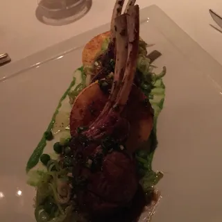 New Mexico Four Corners Grilled Rack of Lamb