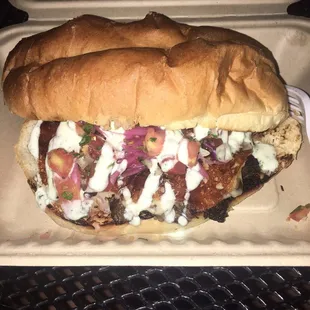 Carne asada torta