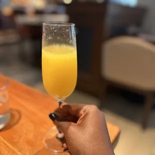 Bottomless mimosas