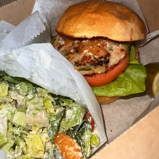 Shrimp Burger