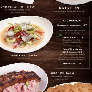 July 16, 2024 updated menu