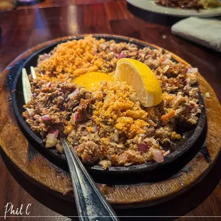 Sizzling Pork