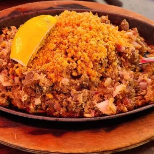 Sizzling Sisig