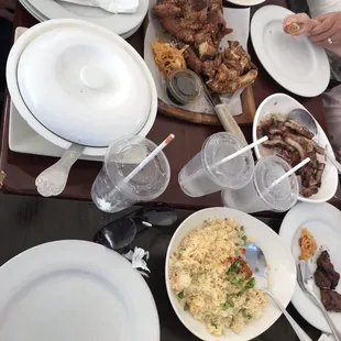 Crab Rice T O Sisig