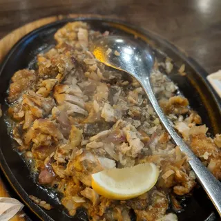 Sizzling Bangus Sisig