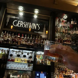 the bar is gorgeous and the extensive cocktail menu is creative and delicious