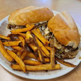 Liberty - Philly Cheesesteak with Fries