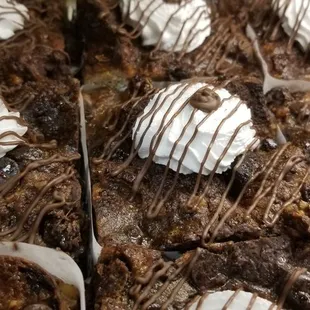 Chocolate Nutella Bread Pudding