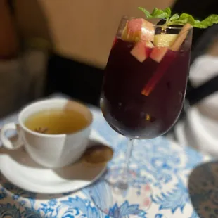 Hot Toddy must be 21 to purchase and Red Sangria