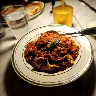 Pappardelle Lamb Ragu. Tasty with good pasta