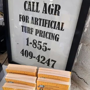 Call Here for Turf Prices