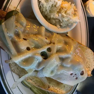 Philly Kielbase Sausage Sandwich