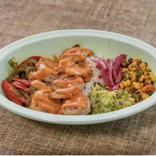 Shrimp bowl