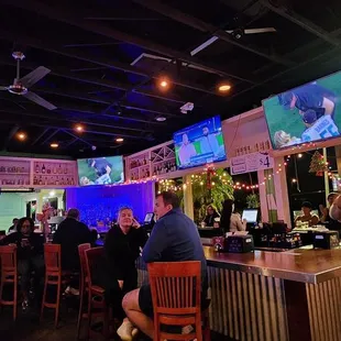 Inside bar area