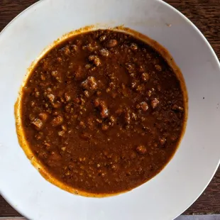 Delicious bowl of chilii