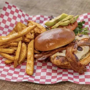 Island chicken sandwich