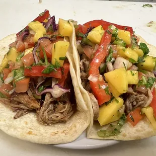 Pork tacos
