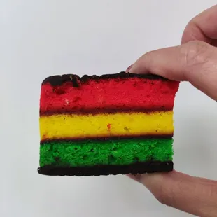 Rainbow cookie
