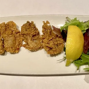 Single-Fry Oysters