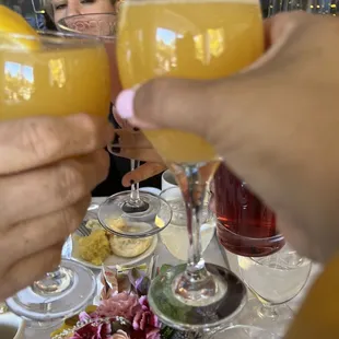 oysters and mussels, drink