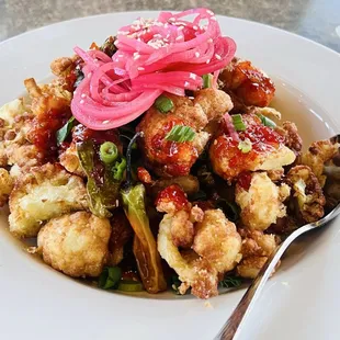 Spicy cauliflower! -Delicious