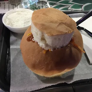 Bread bowl chili Gerts.