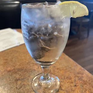 Ice water