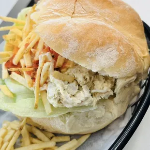 Chicken salad sandwich