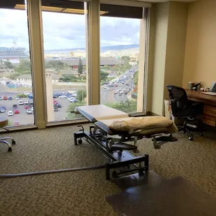 Treatment rooms have great views!