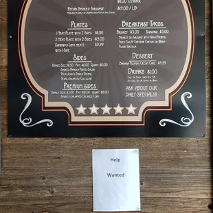 The menu (06APR 2021)