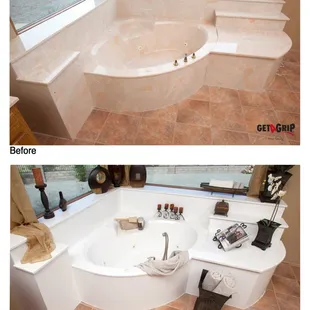 Albuquerque Residential Cultured Marble Jacuzzi Bathtub Resurfacing