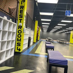 Open space for break area!