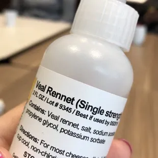 Stuff for making cheese