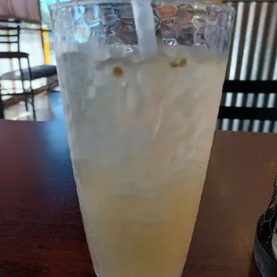 Jalapeño infused cucumber lemonade