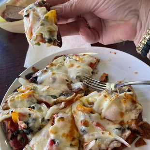 One of the tastiest pizzas, and it's organic!