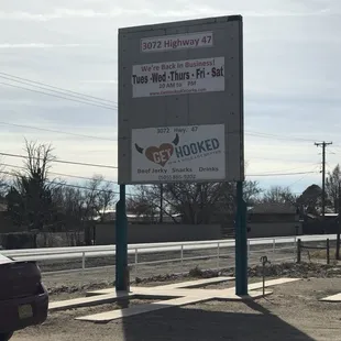 Get Hooked Beef Jerky monument