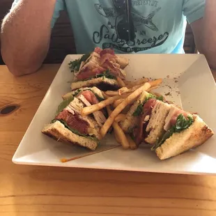 Turkey Club Sandwich