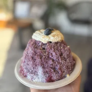 Small Blueberry Cheesecake
